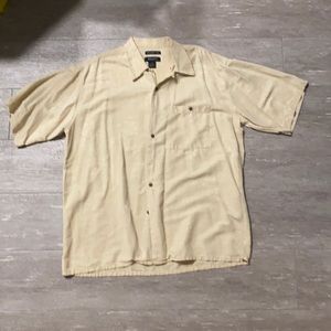 Men’s silk vacation shirt size L